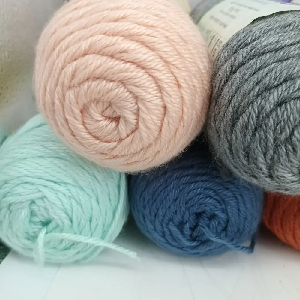 7X Caron Simply Soft Acrylic Worsted Weight Yarn Skein